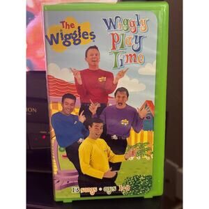 The wiggles vhs wiggly play time 2001 13 songs Kidcore retro y2k